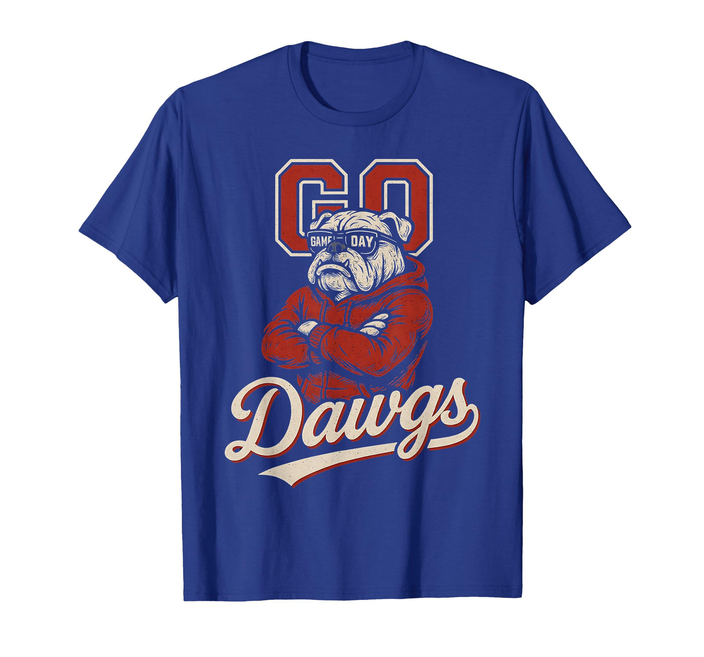 Bulldogs Graphic Go Dawg Men Women Kid Boy Girl T-Shirt
