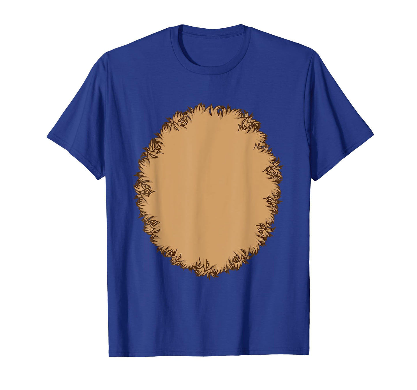 Animal Fur Belly Halloween Costume For Monkey, Bear or Dog Men Women Kids T-Shirt