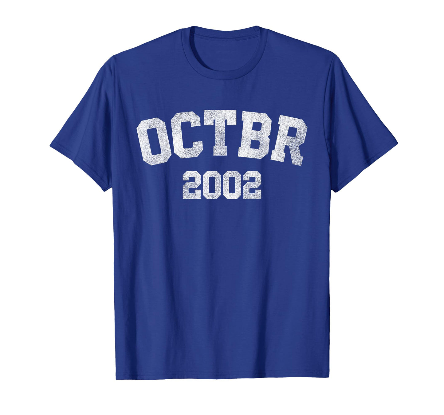 October - Vintage 2002 23rd Birthday Bday 23 Years Old T-Shirt