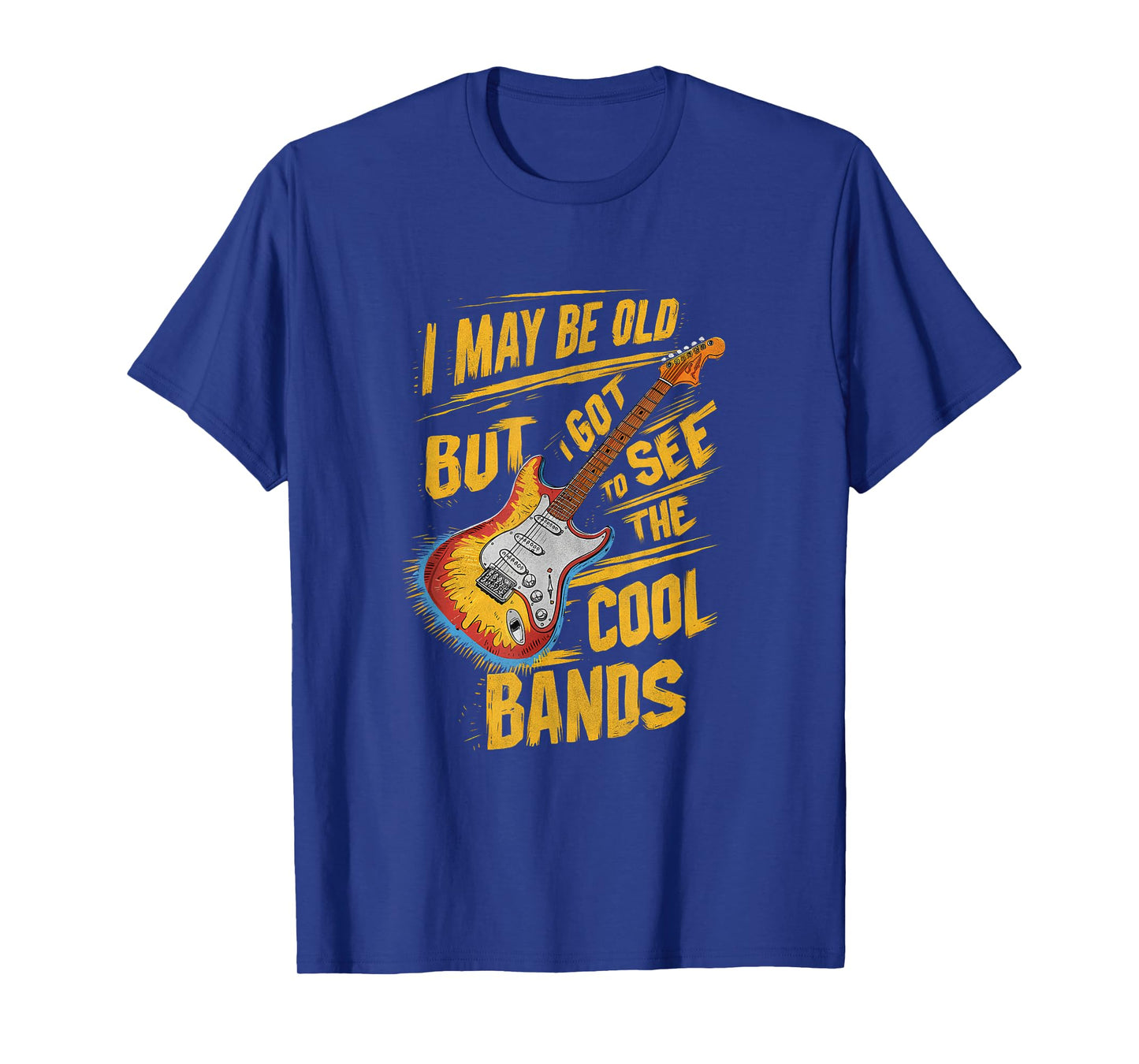 Guitar Shirt for Grandpa Funny Dad Guitar Birthday T-Shirt