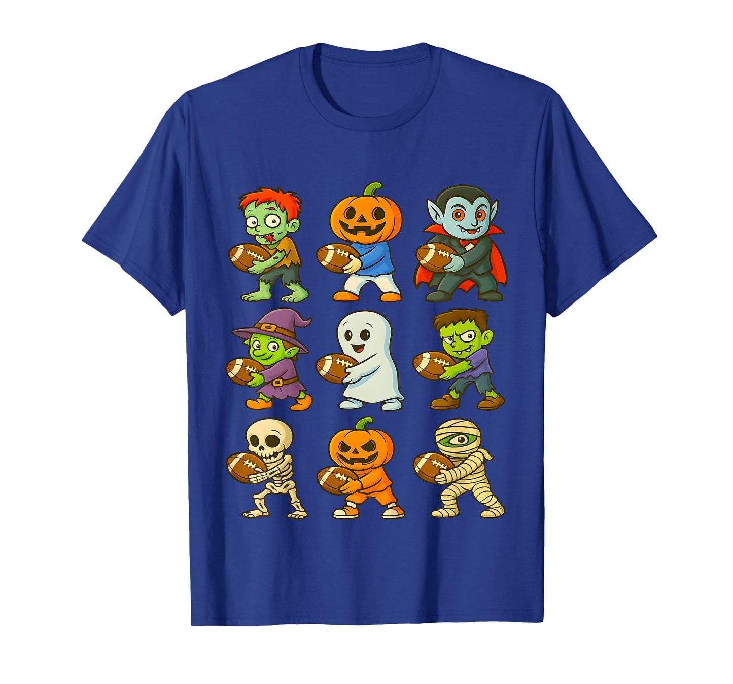 Funny Halloween Football Toddlers Costume Spooky T-Shirt