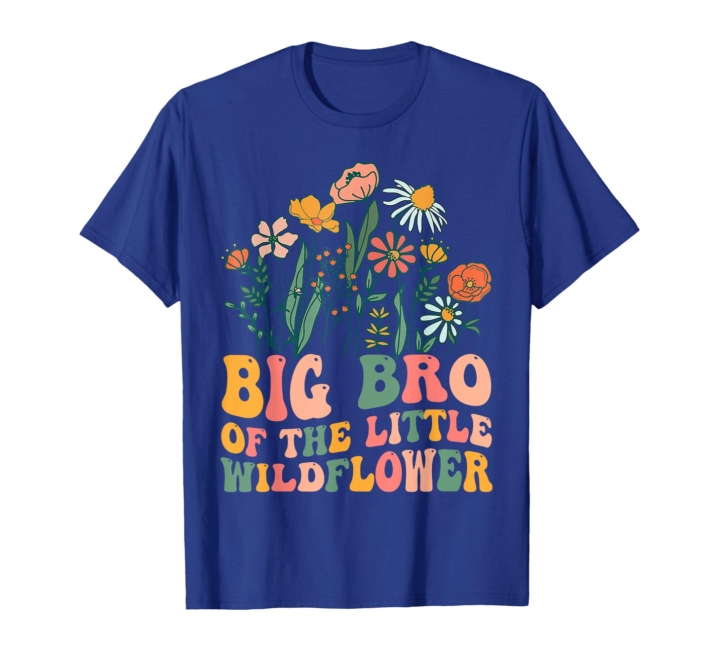 Big Brother Of The Little Wildflower Birthday Party Baby T-Shirt