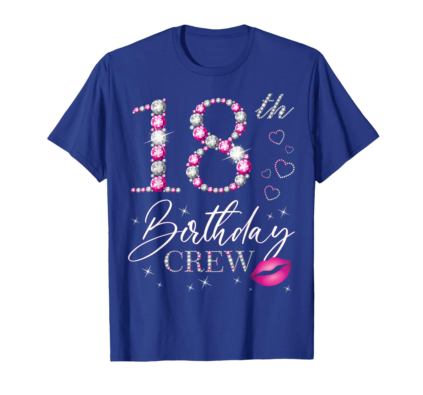 18th Birthday Crew 18th Birthday Squad 18 Years Old Bday T-Shirt