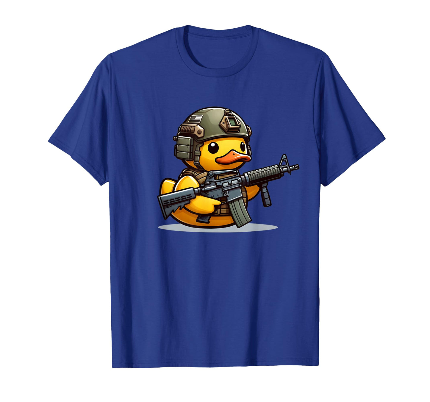 Funny Duck Tactical Rubber Duck Military Yellow Duck T-Shirt