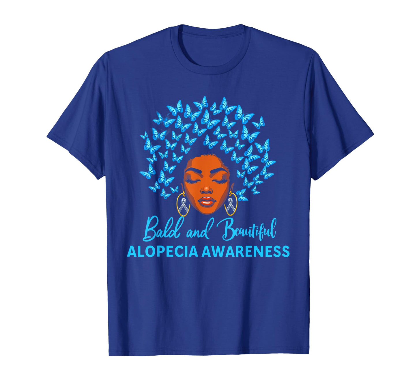 Alopecia Hair Loss Alopecia Areata Awareness T-Shirt