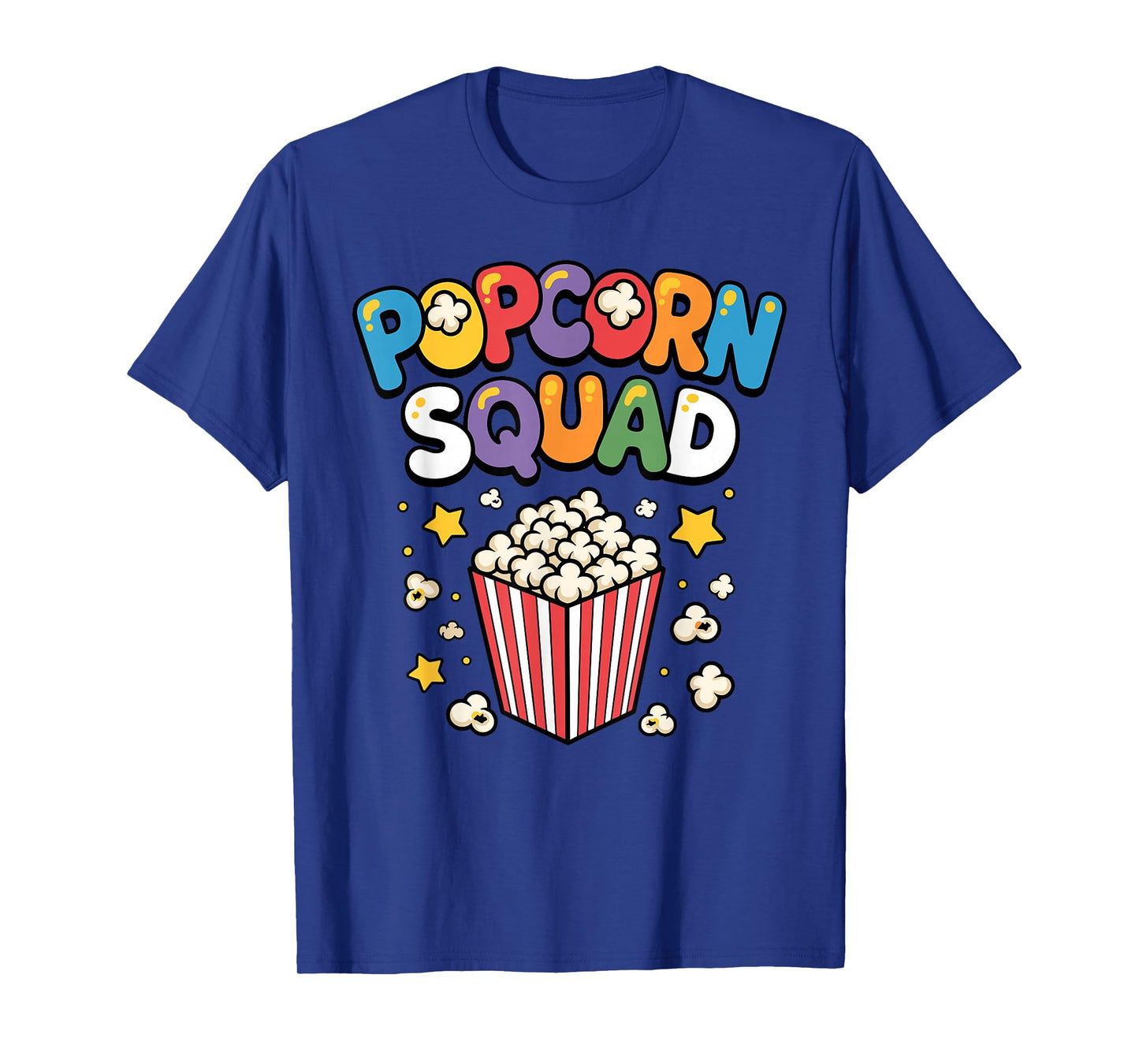 Funny Popcorn Art for Men Women Kids Pop Corn Popcorn Lover T-Shirt