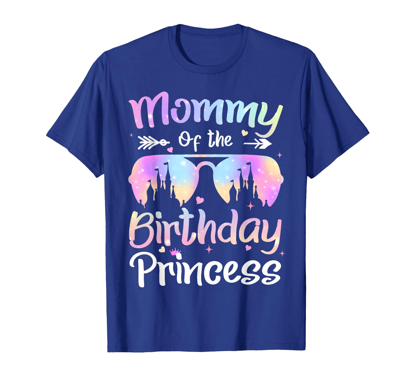 Funny Sunglasses Mommy Of The Birthday Girl Matching Family T-Shirt