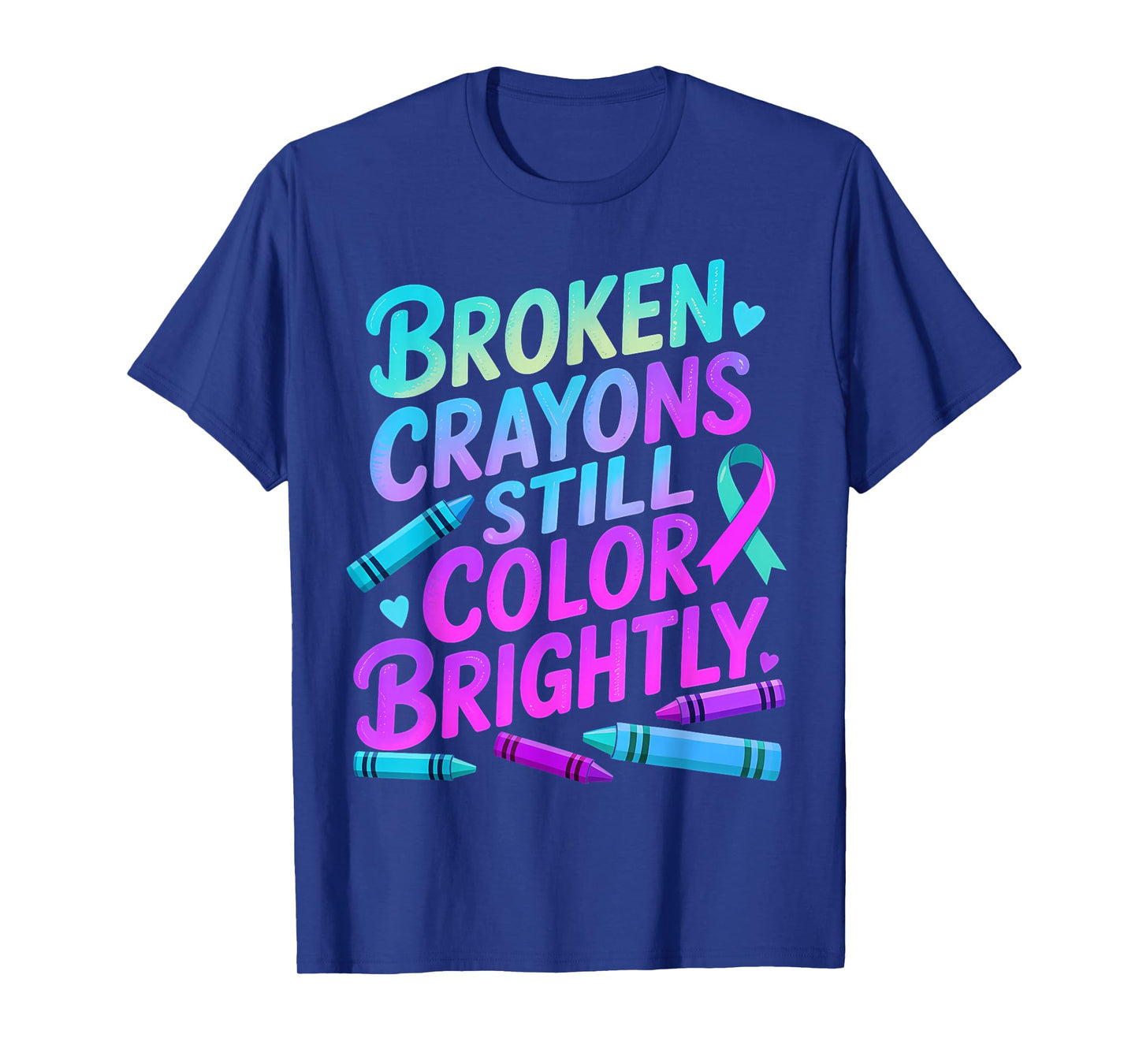 Positive Motivational Support Suicide Prevention Awareness T-Shirt