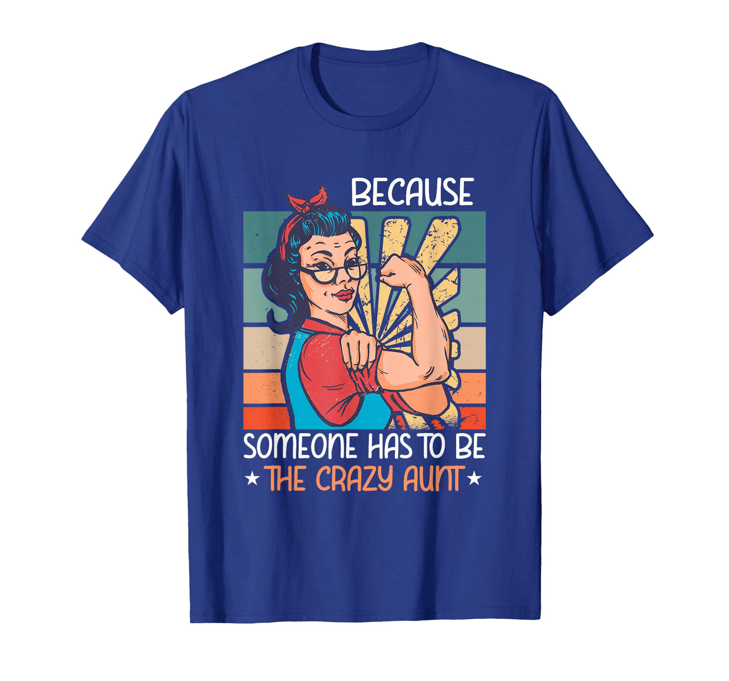 The The Crazy Aunt Auntie Woman Niece Retro Aunt T-Shirt