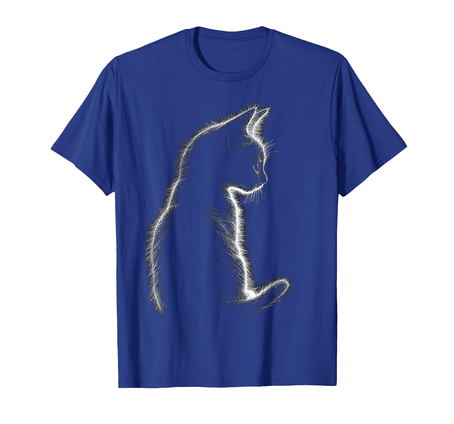 Cat Animal Motif Illustration Cat T-Shirt for Men Women Kids