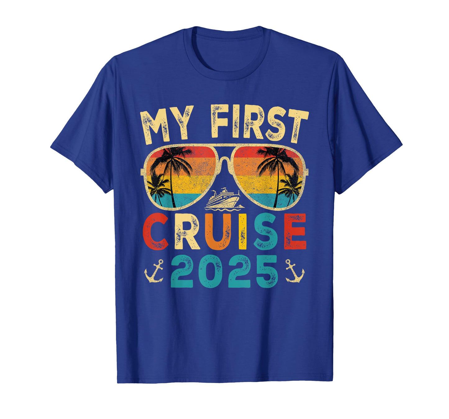 My First Cruise 2025 Family Vacation Trip First Time Cruise T-Shirt
