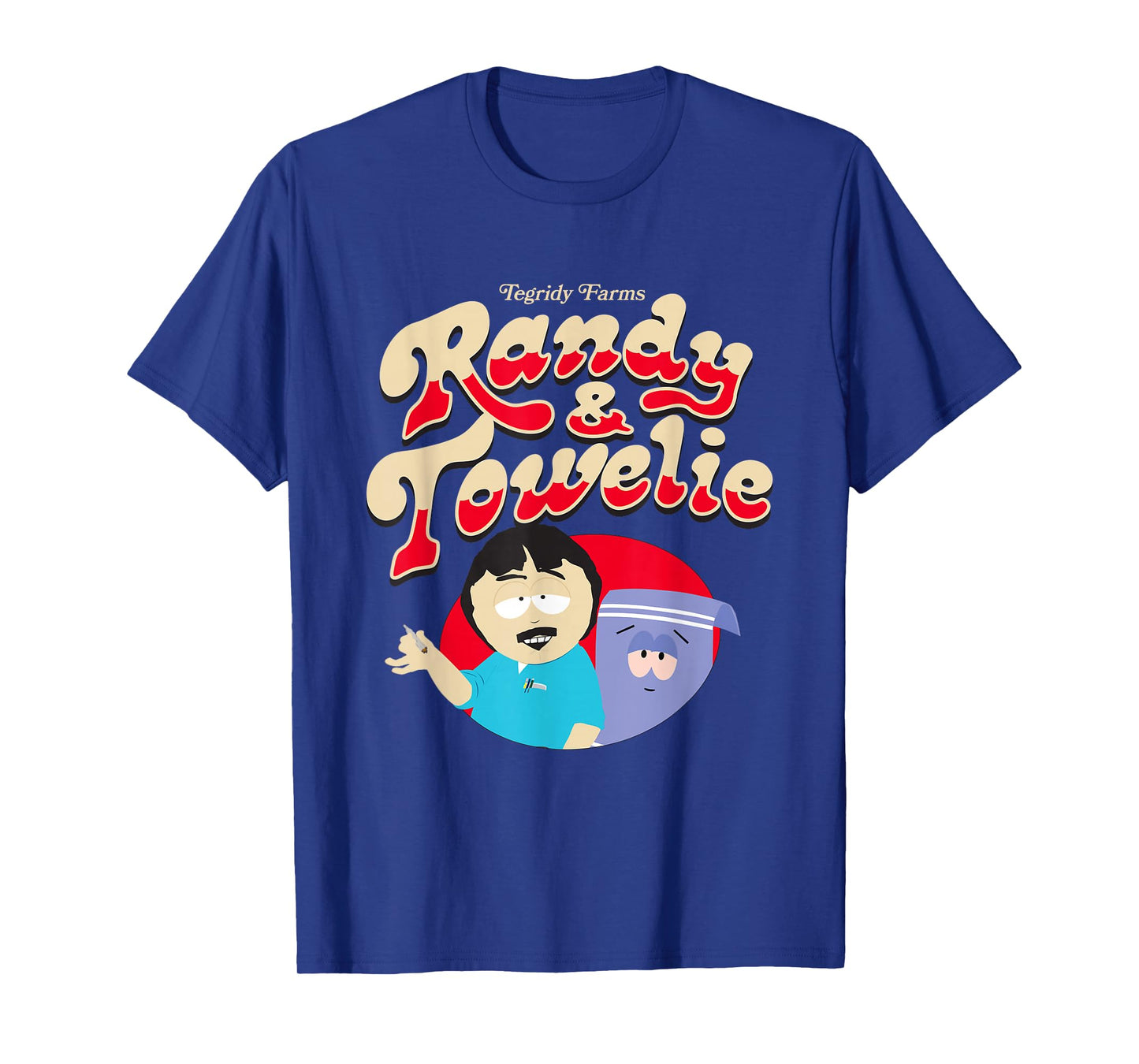 South Park Tegridy Farms Randy & Towelie Say Hi T-Shirt