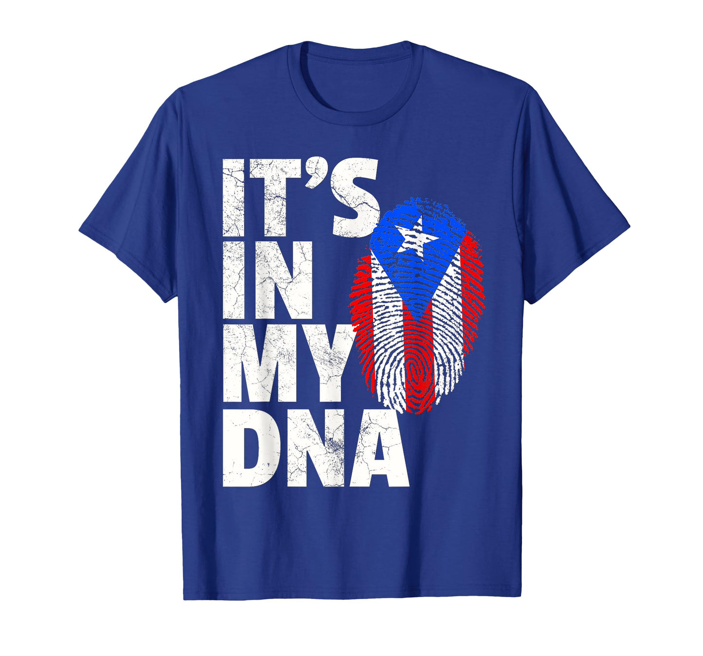 IT'S IN MY DNA Puerto Rico Flag Rican National Pride Roots T-Shirt