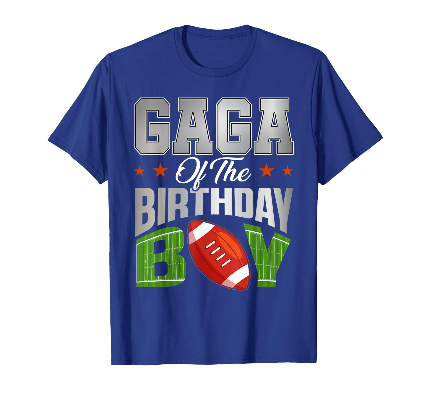 Gaga of The Birthday Boy Football Party Family Matching T-Shirt
