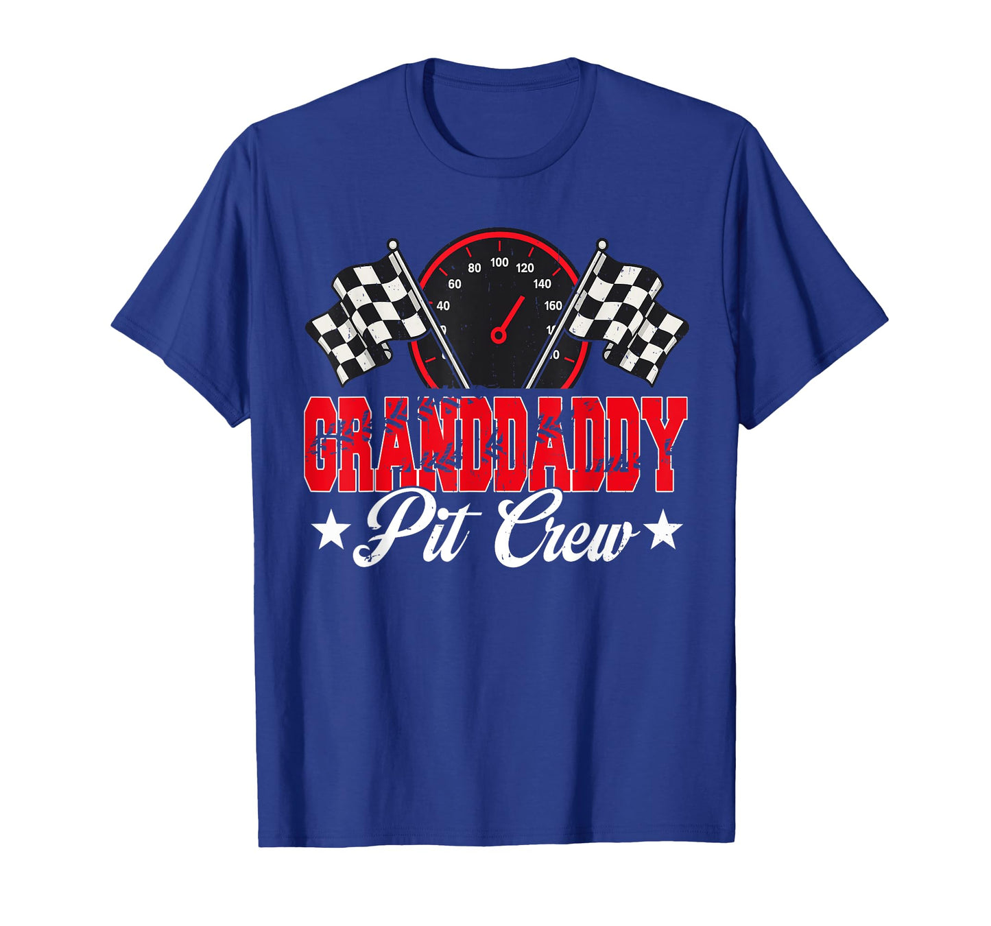 Race Car Birthday Party Racing Family Granddaddy Pit Crew T-Shirt