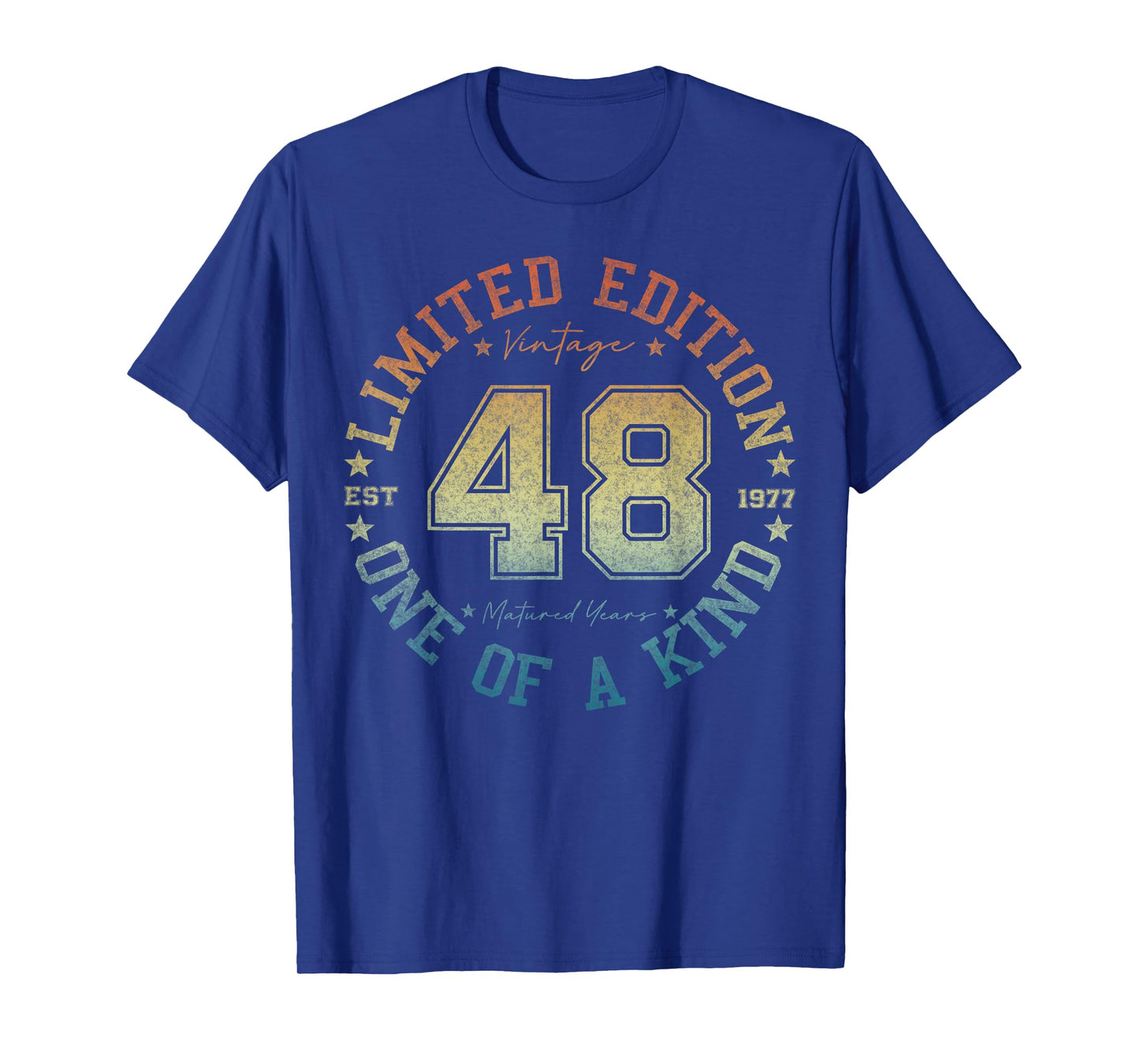 48 Year Old Gifts Vintage 1977 Limited Edition 48th Birthday T-Shirt