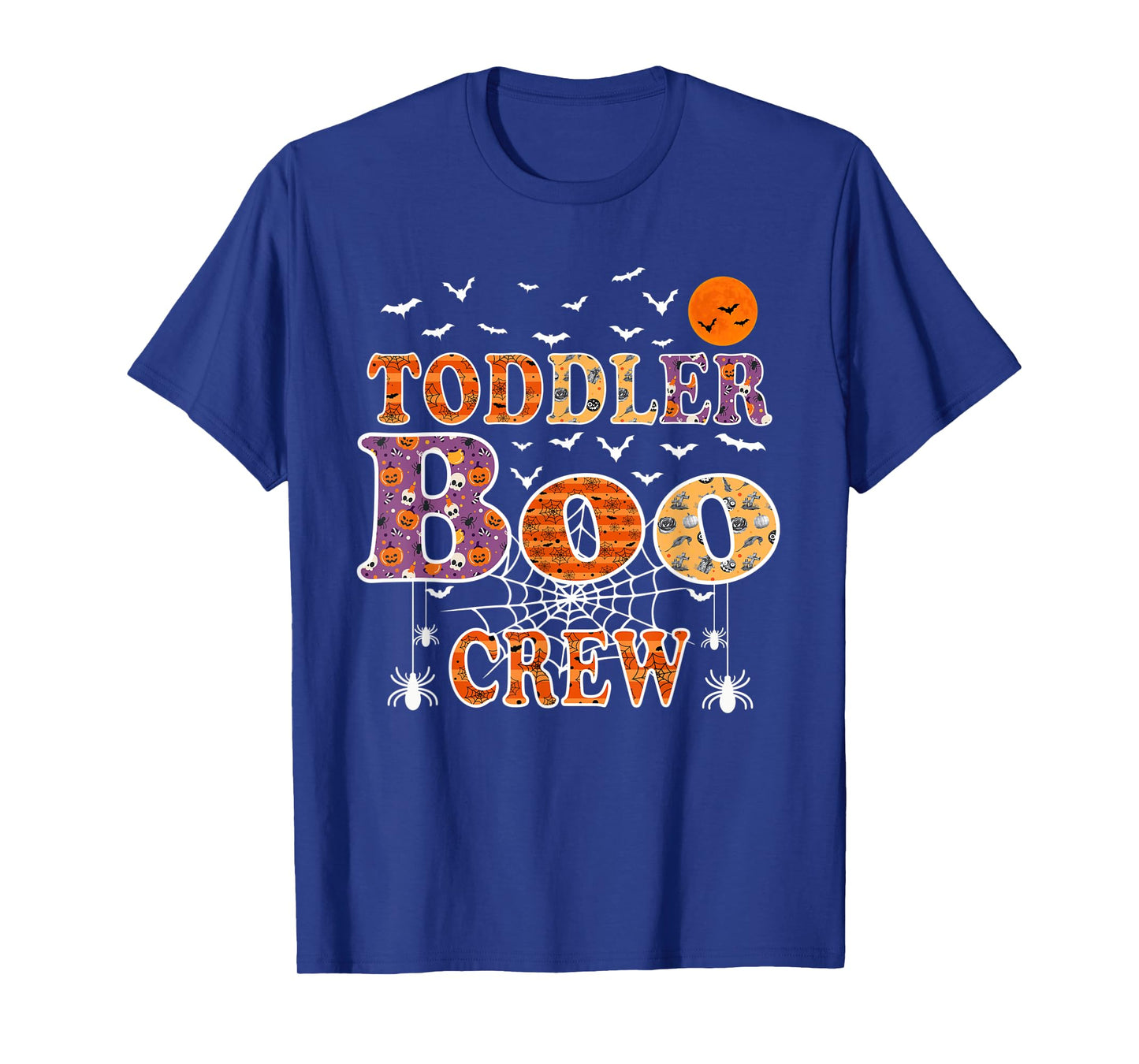 Toddler Boo Crew Funny Halloween Daycare Teacher Kids T-Shirt
