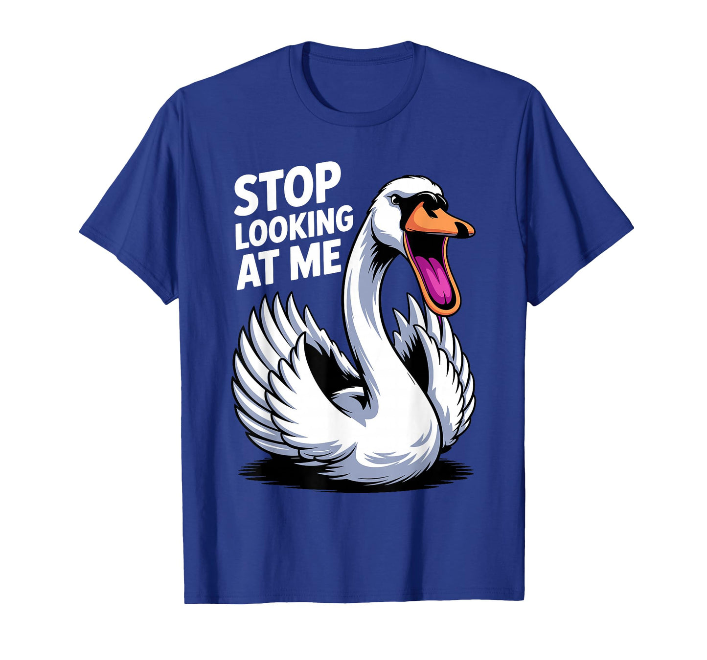 Funny Swan Design for Men Women Toddlers Animal Swan Lover T-Shirt