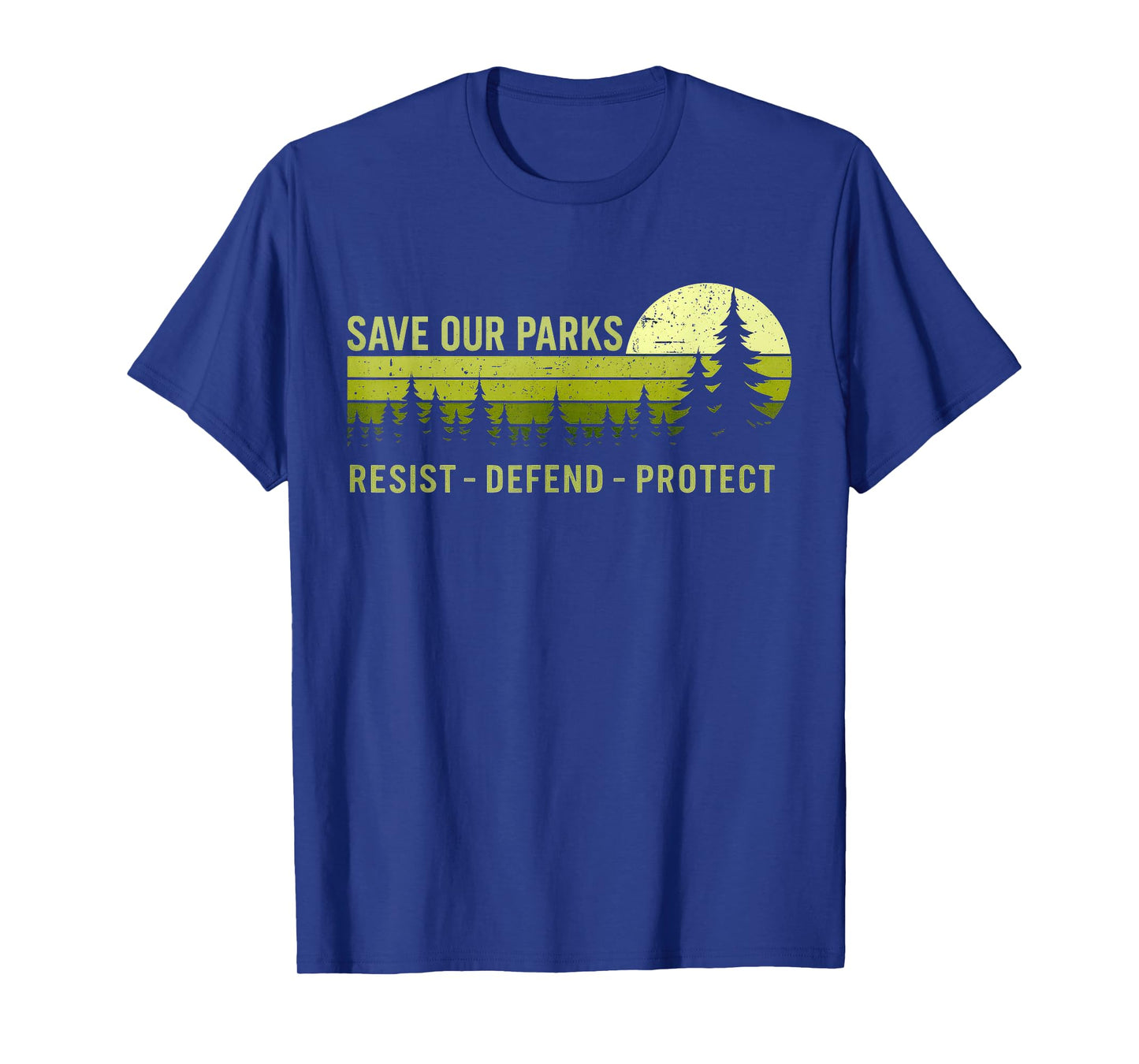 Vintage Save Our Parks Resist National Park Protect ALT US T-Shirt