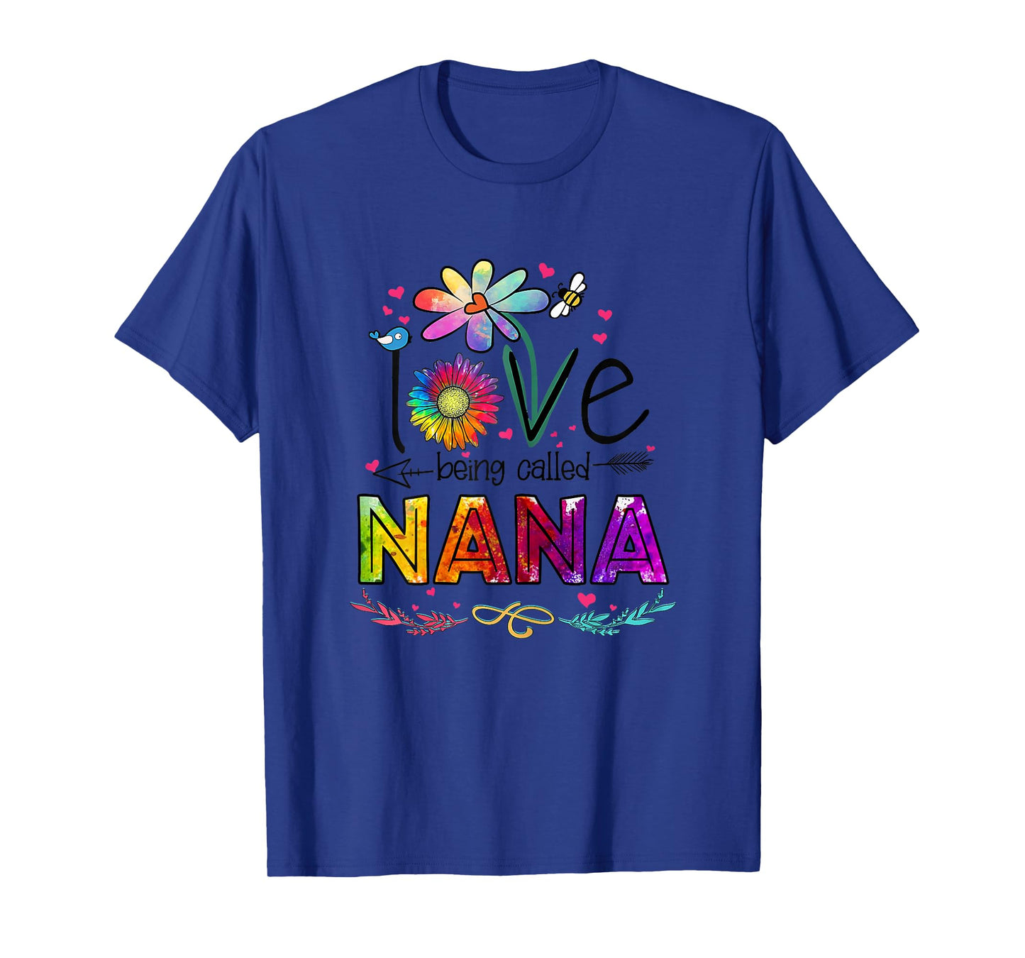 I Love Being Called Nana Daisy Flower Cute Mother's Day T-Shirt