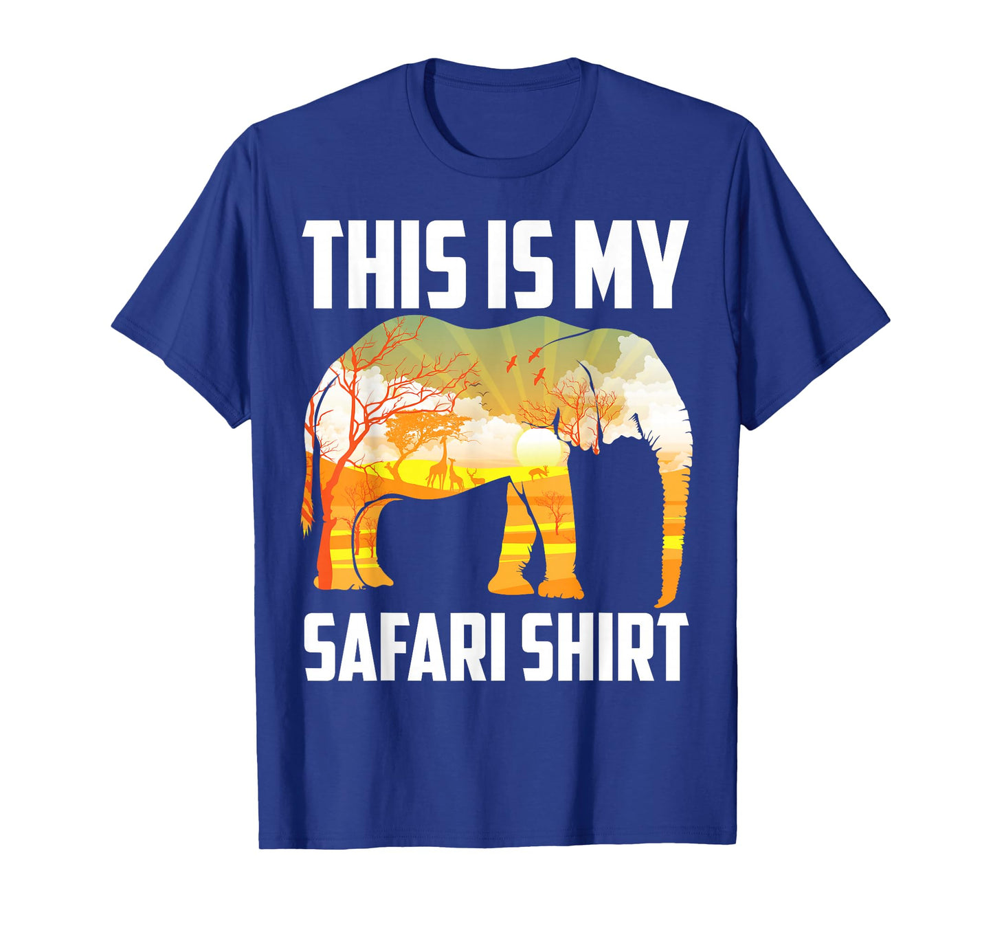 Cool Safari Costume For Men Women Kids Adult African Safari T-Shirt