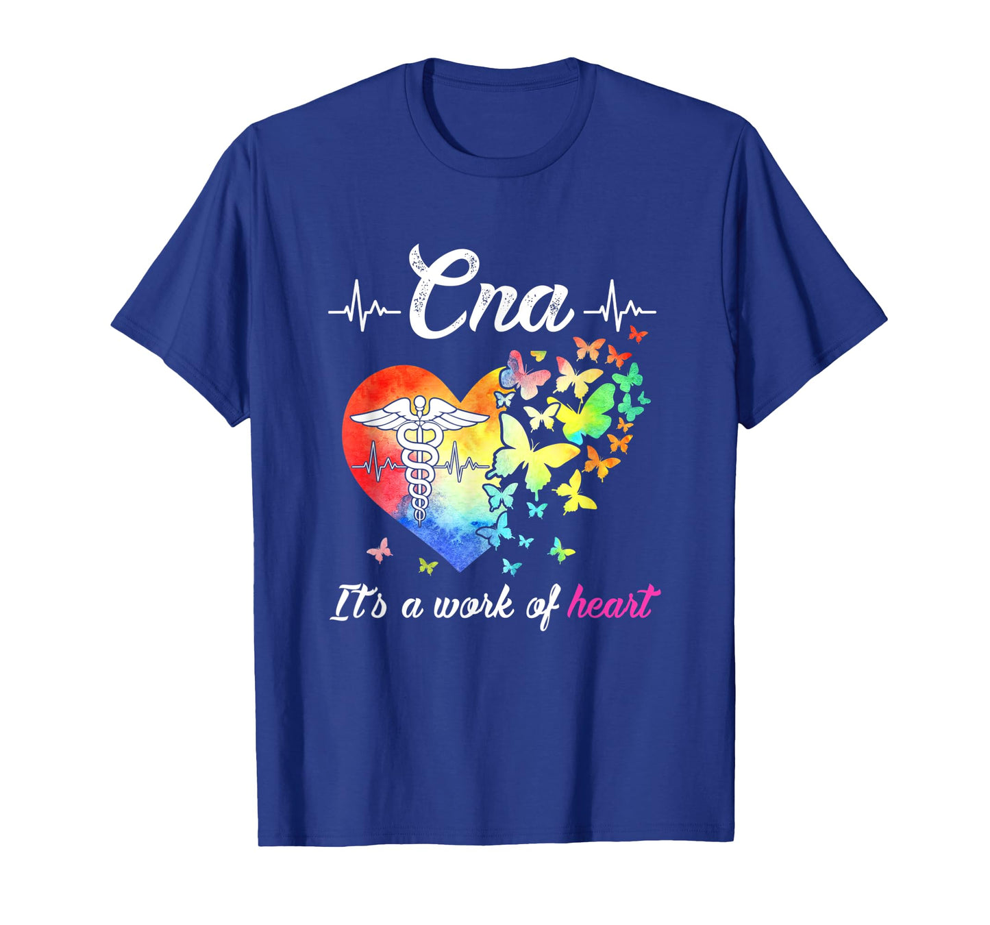 C N A Certified Nurse Assistant Nursing Work Of The Heart T-Shirt