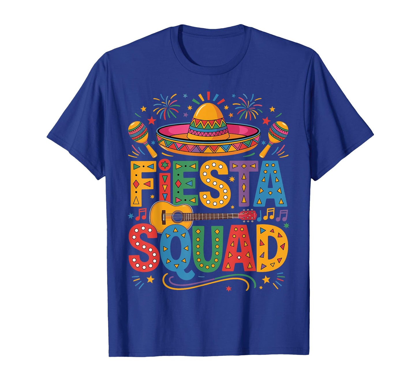Fiesta Squad Cinco de Mayo Fiesta Mexican T-Shirt