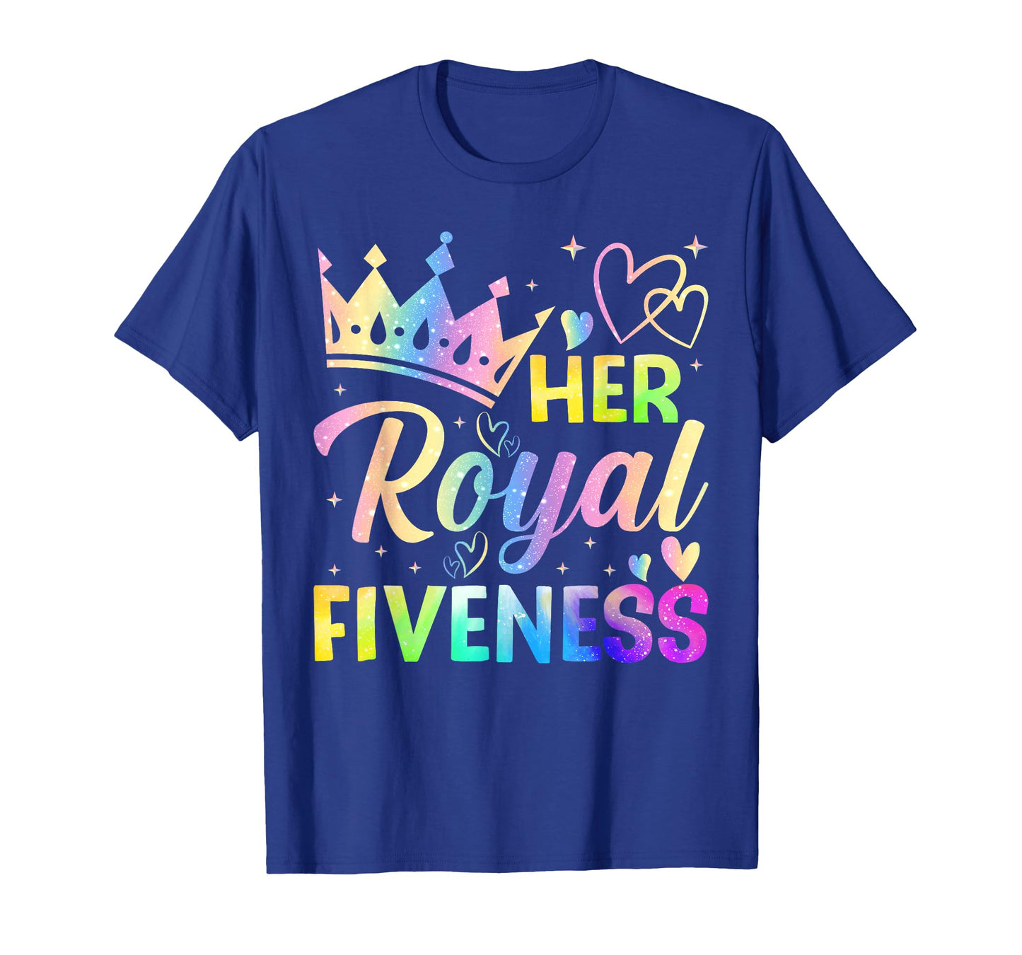 Her Royal Fiveness 5th Birthday 5 Years Old for Girls T-Shirt