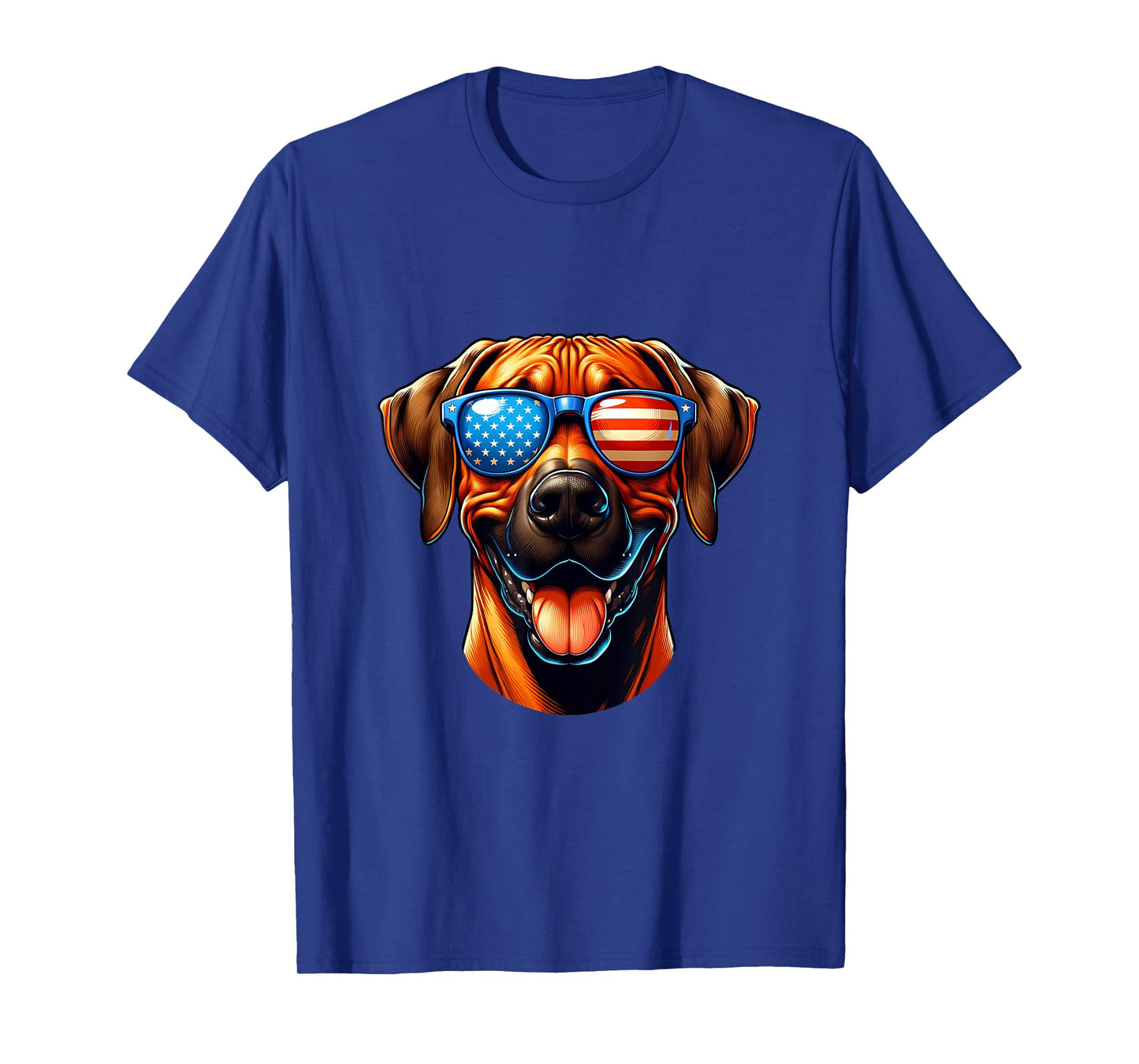 Rhodesian Ridgeback 4th Of July Patriotic Dog Lover American T-Shirt for Women Kids Men