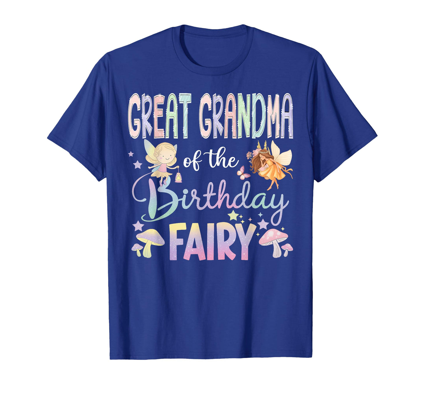 Great Grandma Of The Birthday Fairy Little Girl Magical T-Shirt