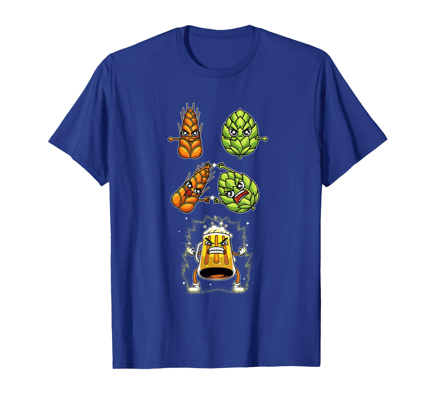 Hop Malt Beer Fusion Funny Beer Brewer Gift For Men Women T-Shirt