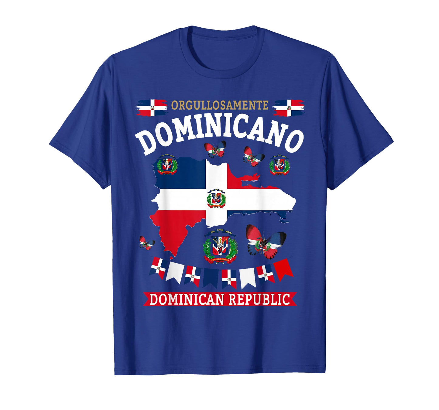 Republica Dominicana For Women & Hispanic Dominicano Flag T-Shirt