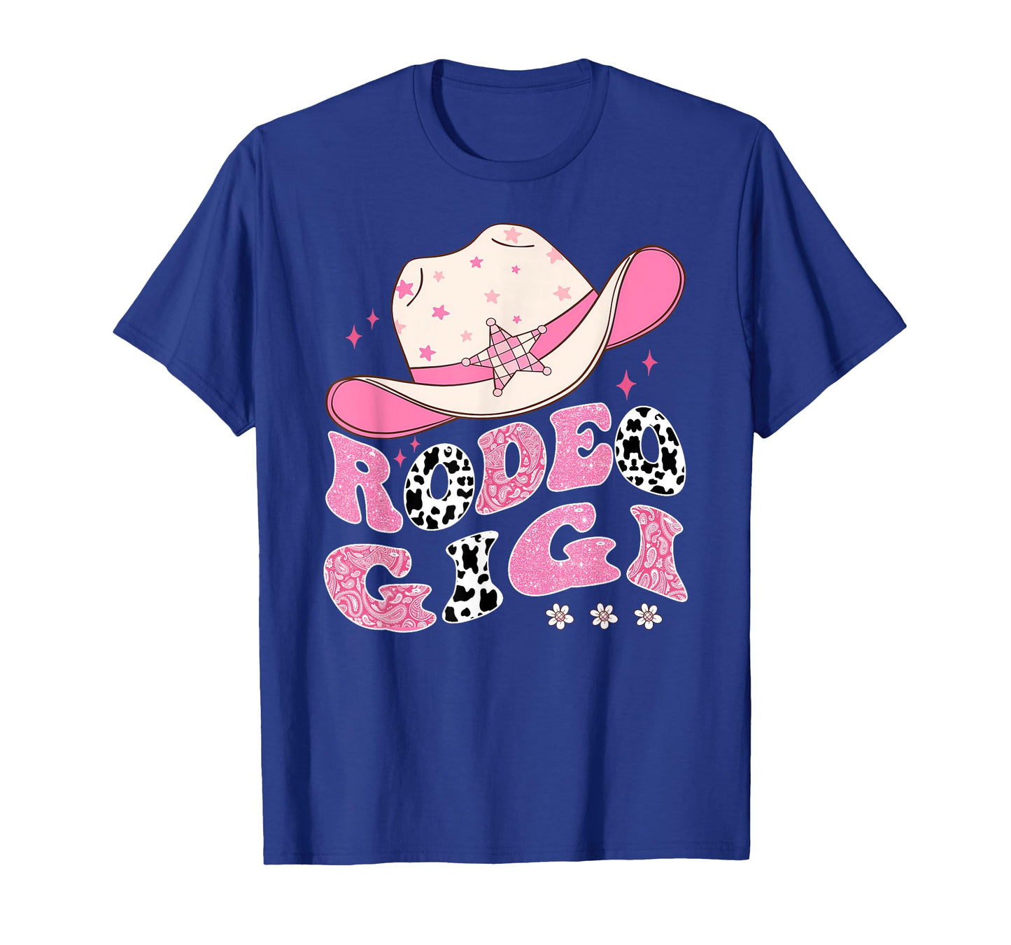 Rodeo Gigi Pink CowGirl 1St Birthday Family Matching T-Shirt