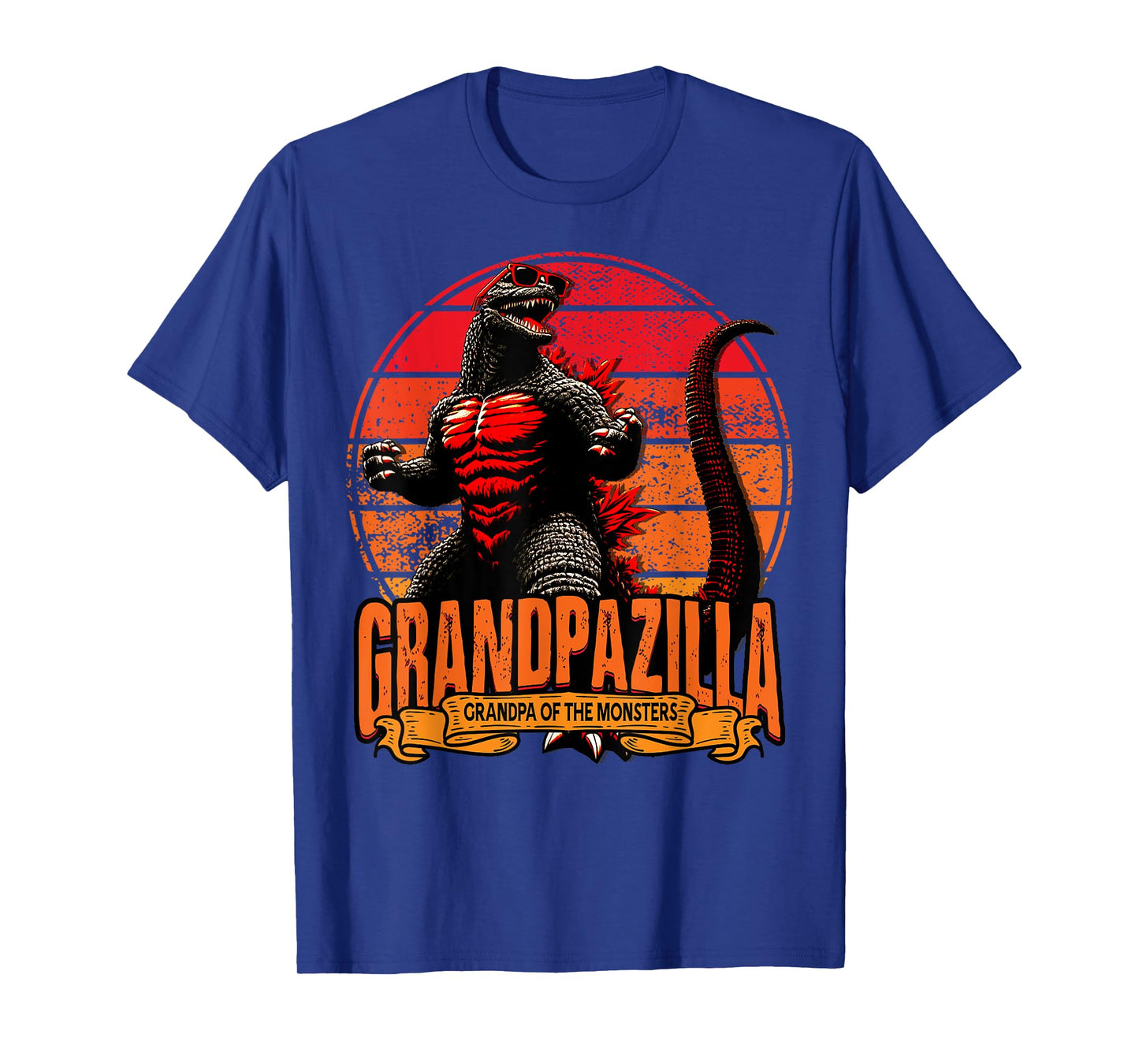 Grandpazilla Grandpa Of The Monsters Funny Gifts Father's T-Shirt