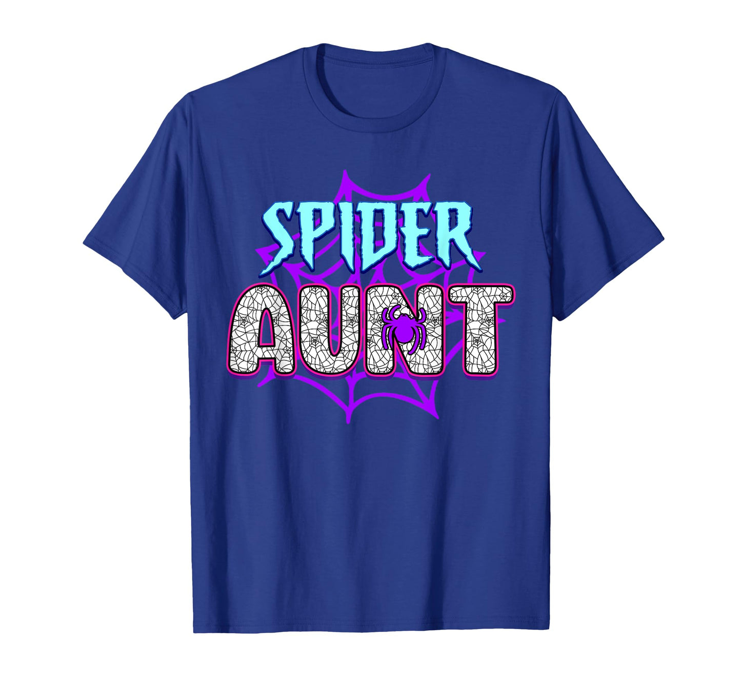 Women Spider Aunt Mother's Day Matching Family Birthday T-Shirt