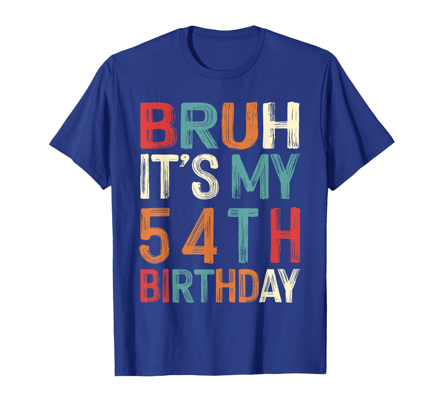 54 Years Old Bday Decorations Retro 54th Birthday T-Shirt