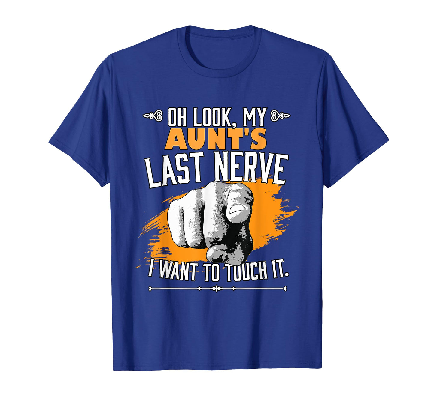 Look My Aunt's Last Nerve Funny Auntie Matching Family T-Shirt