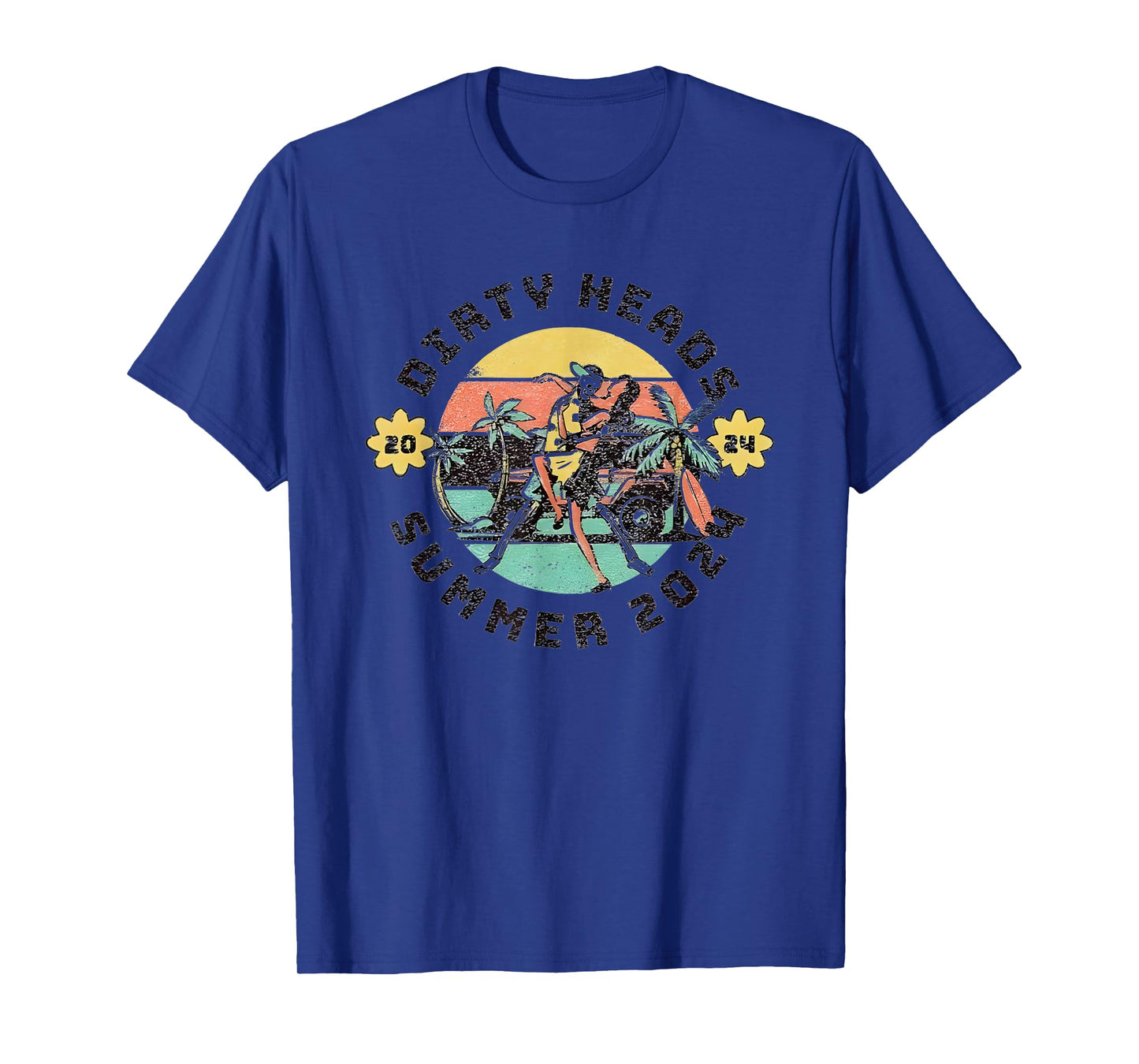 Dirty Heads Retro Summer 2024 Men Women T-Shirt