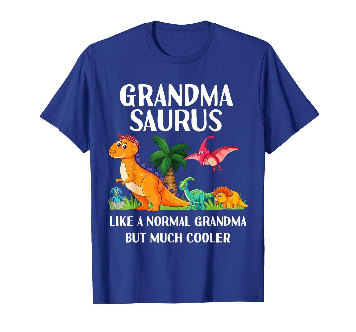 Grandmasaurus Grandma Saurus Women Dinosaur Family Matching T-Shirt