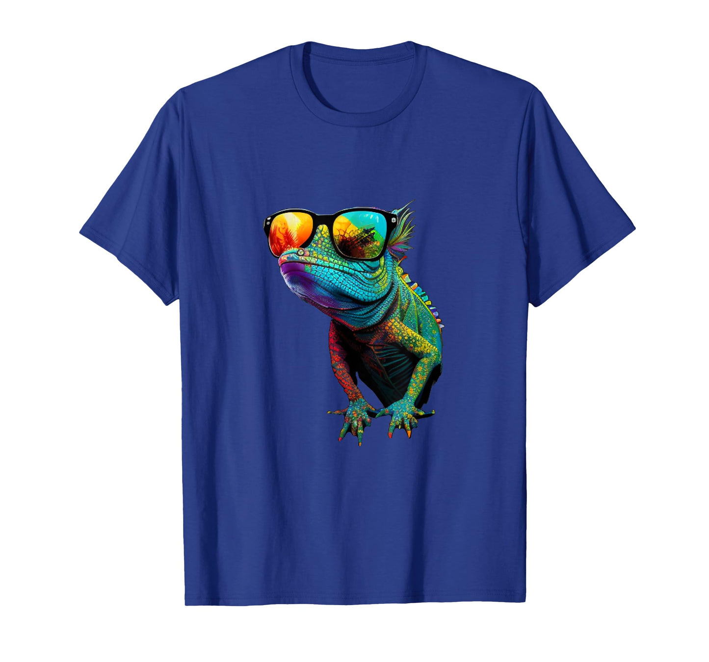 Funny Lizard with Sunglasses for Iguana & Reptiles Lovers T-Shirt