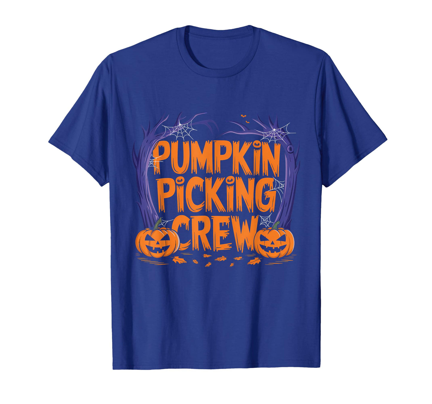 Spooky Pumpkin Picking Crew Matching Family Tee Autumn T-Shirt