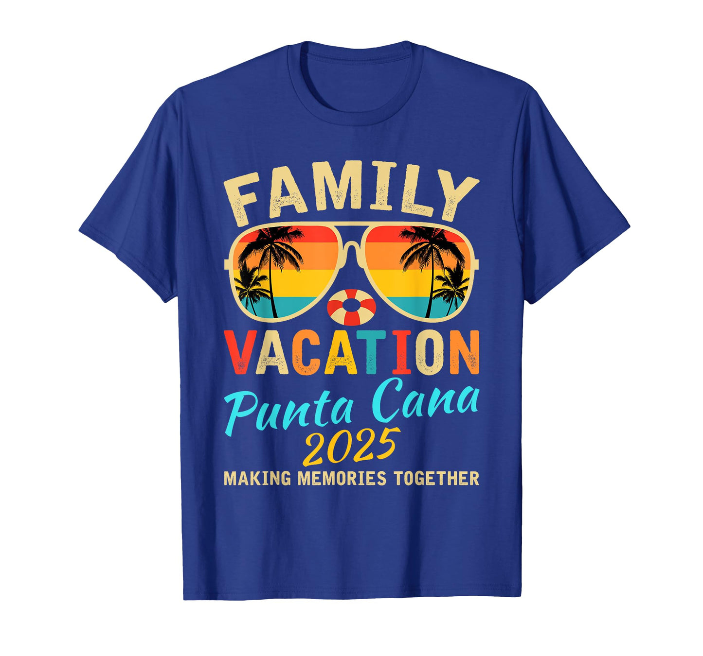 Family Punta Cana Vacation 2025 Summer Vacation Matching T-Shirt