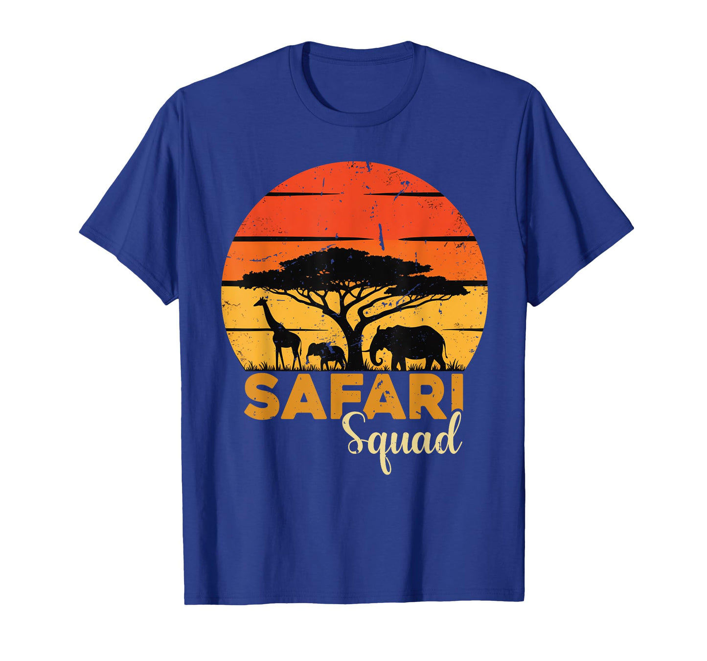Safari Squad Safari Animals Wildlife Matching Family Zoo T-Shirt