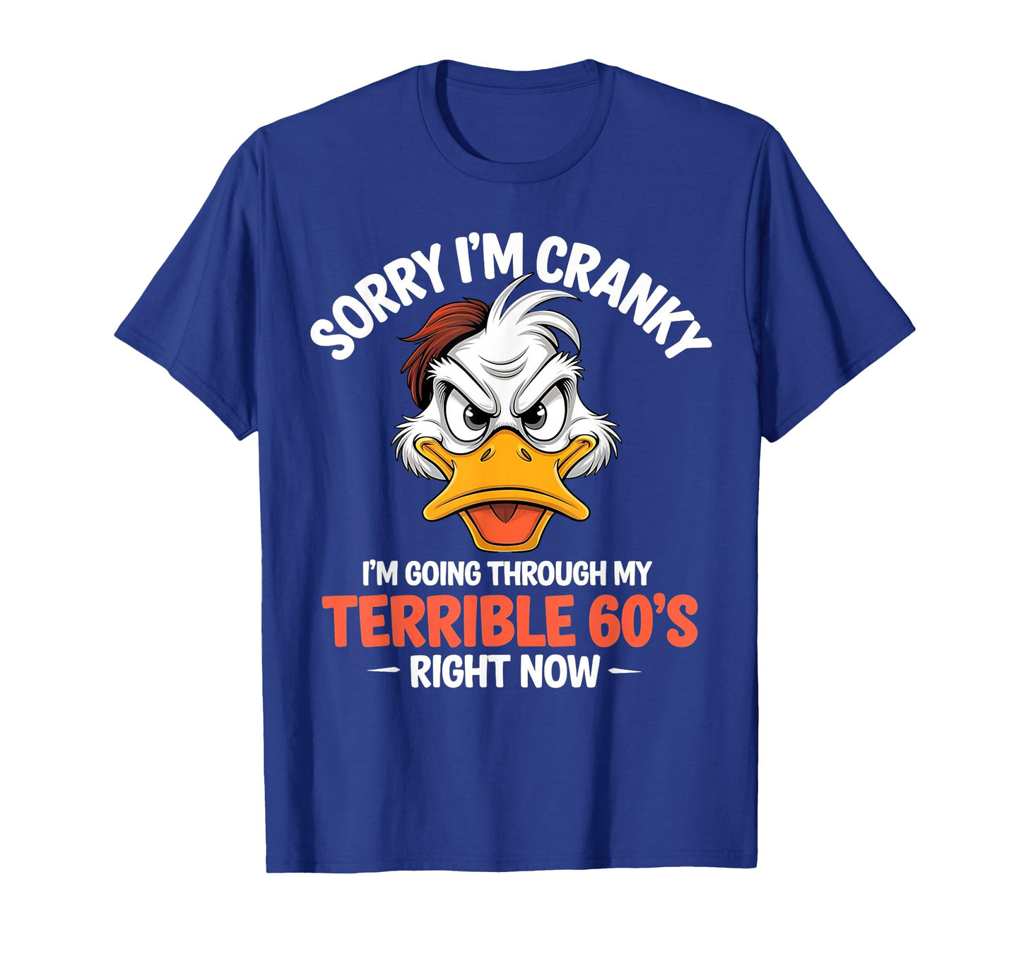 Sorry I'm Cranky I'm Going Through My Terrible 60's Right T-Shirt