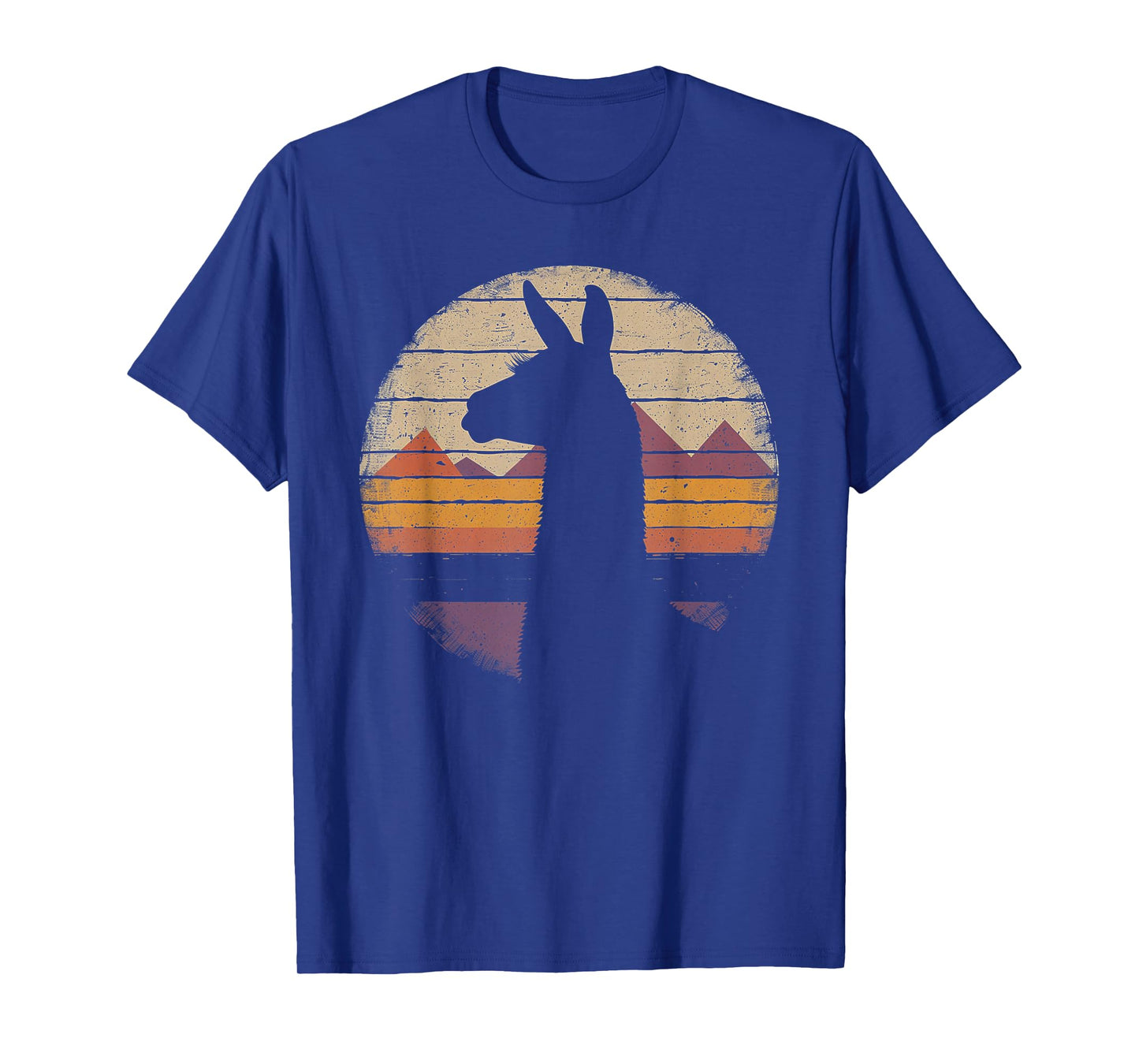 Llama Alpaca - Retro 70s 80s Graphic Vintage Men Women Kids T-Shirt