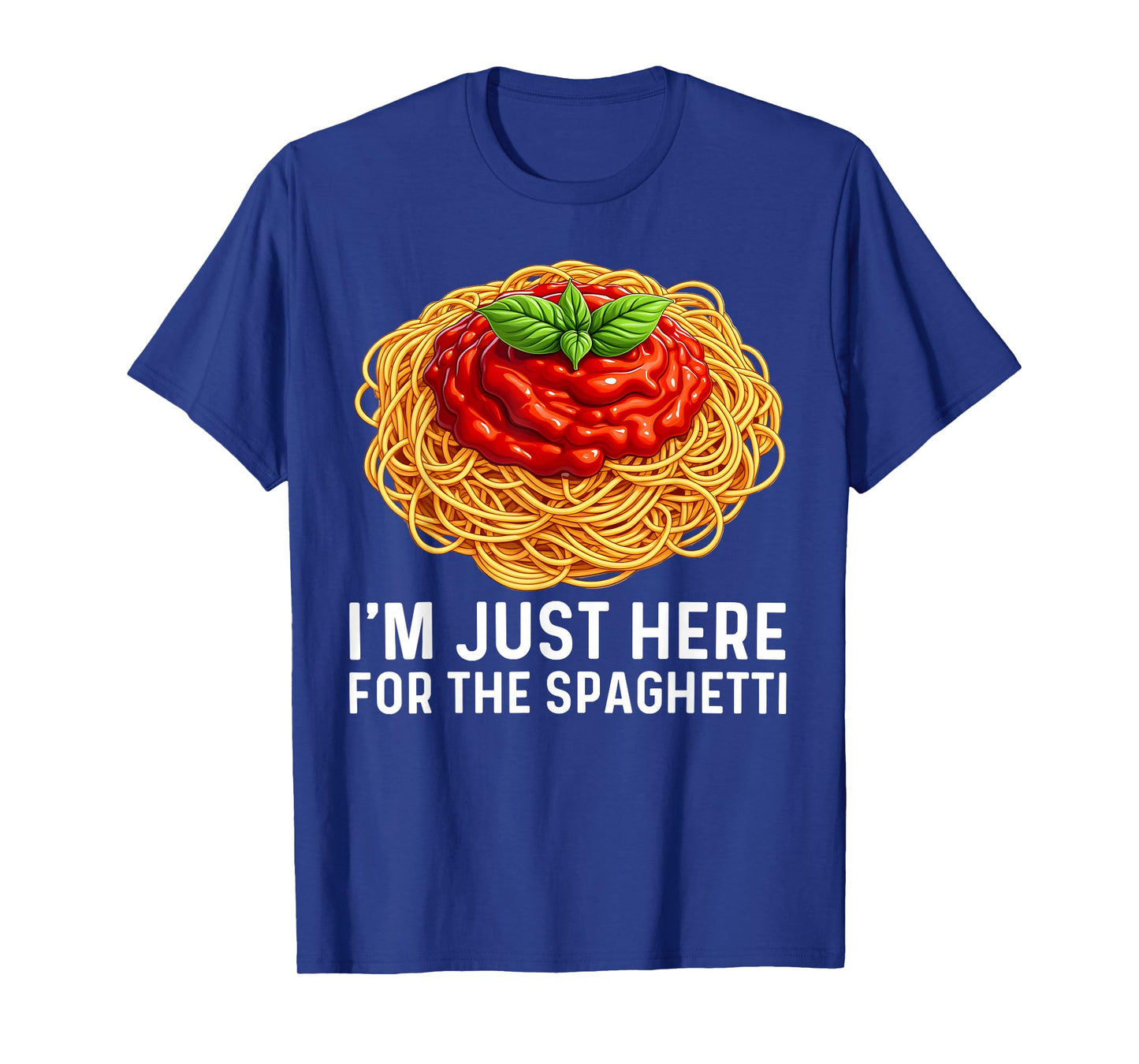 Best Spaghetti Novelty for Men Women Pasta Lovers Spaghetti T-Shirt