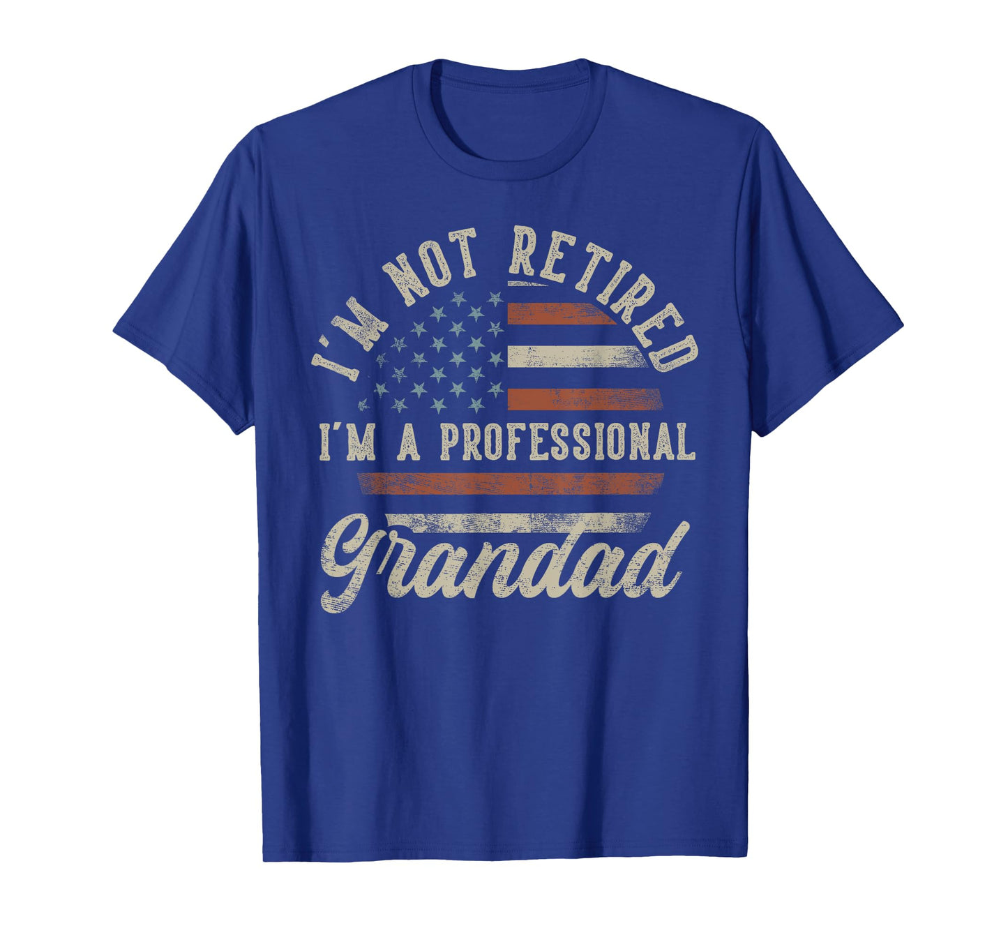 I'm Not Retired I'm A Professional Grandad Funny Retirement T-Shirt