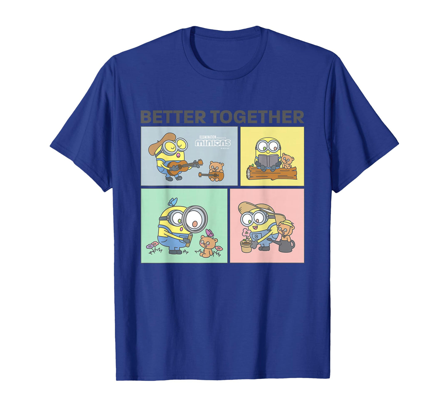 Minions Better Together Bob & Tim Adventures T-Shirt