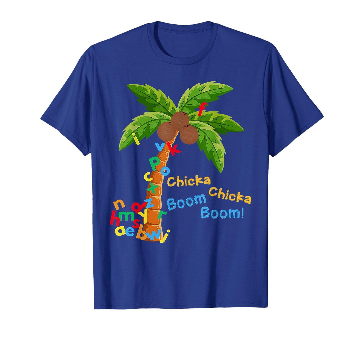 Chicka Chicka Boom Boom Im Glad to See You 1st Day of School T-Shirt