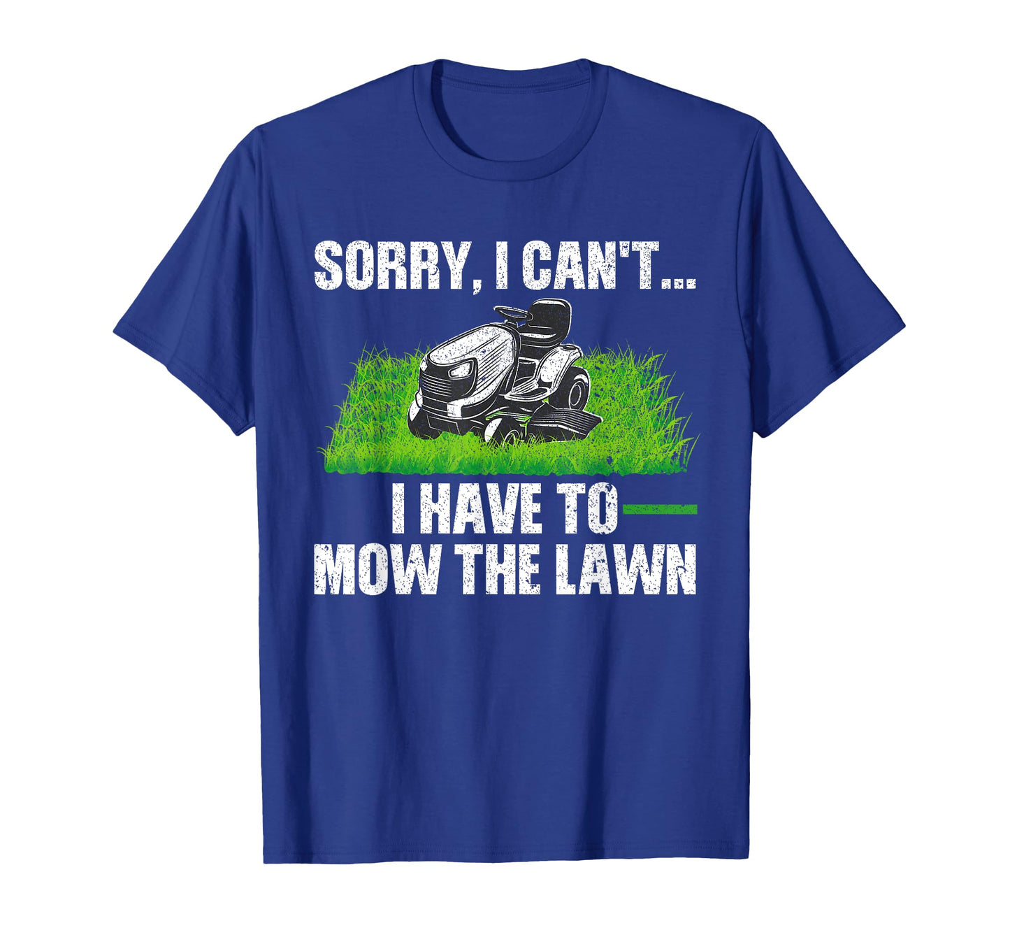 Lawn Mower Novelty For Men Women Kids Landscaper Lawn Mowing T-Shirt